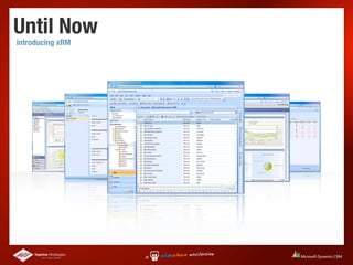 Until Now
introducing xRM
 
