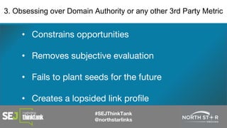 Top Link Building Mistakes In House Seos Make That Kill Roi Ppt