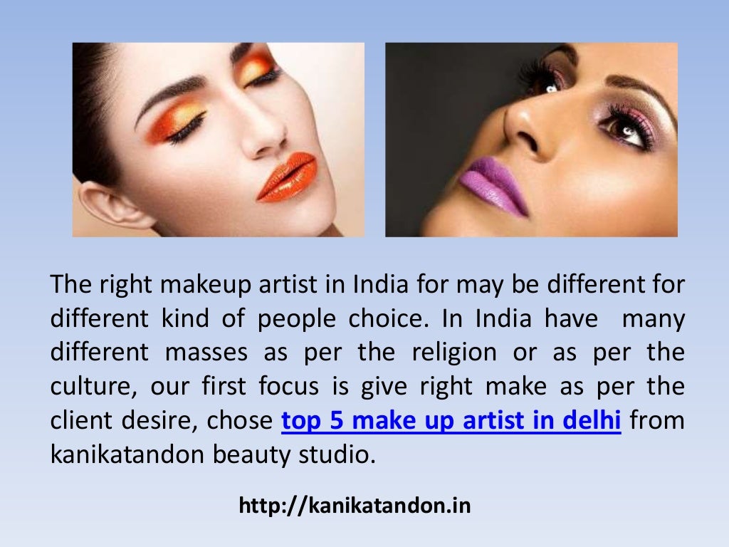 Top Makeup Artist in Delhi Kanikatandon Studio