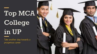 Top MCA College in UP