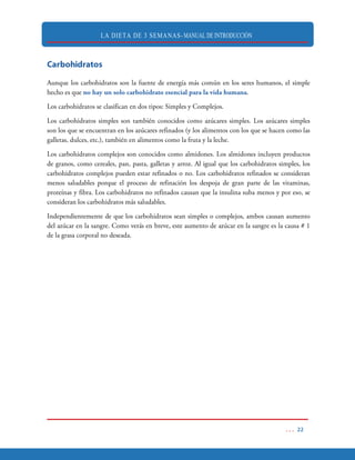 LA DIETA DE 3 SEMANAS- MANUAL DE INTRODUCCIÓN
 