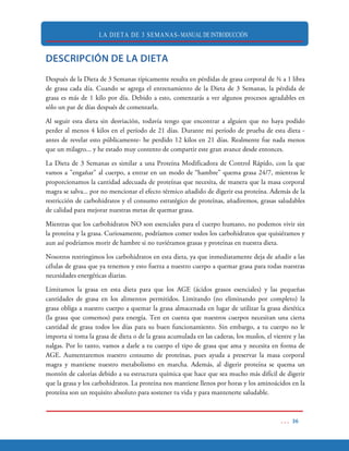 LA DIETA DE 3 SEMANAS- MANUAL DE INTRODUCCIÓN
 