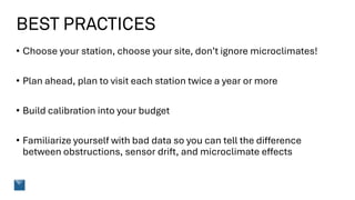 Top Mistakes that Impact Your Weather Data | PDF