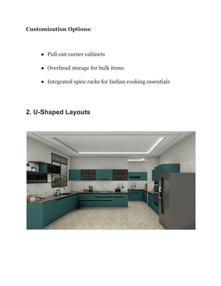 Top Modular Kitchen Design for Indian Homes | PDF