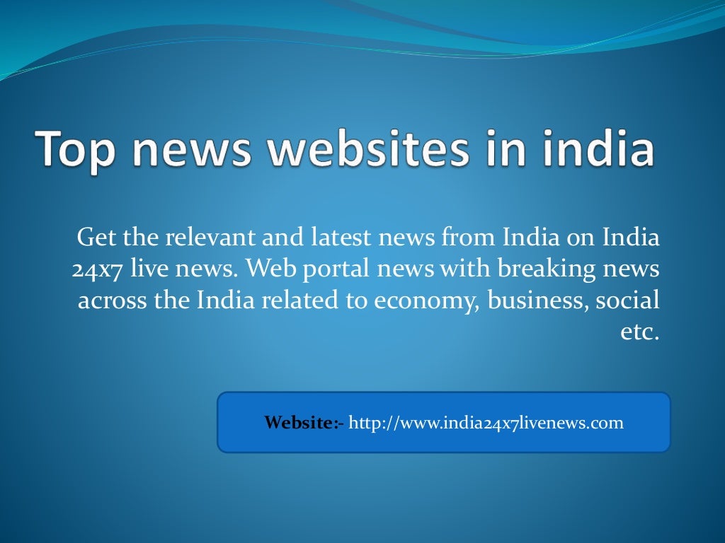Top News Websites In India