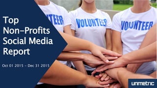 Top
Non-Profits
Social Media
Report
Oct 01 2015 - Dec 31 2015
 
