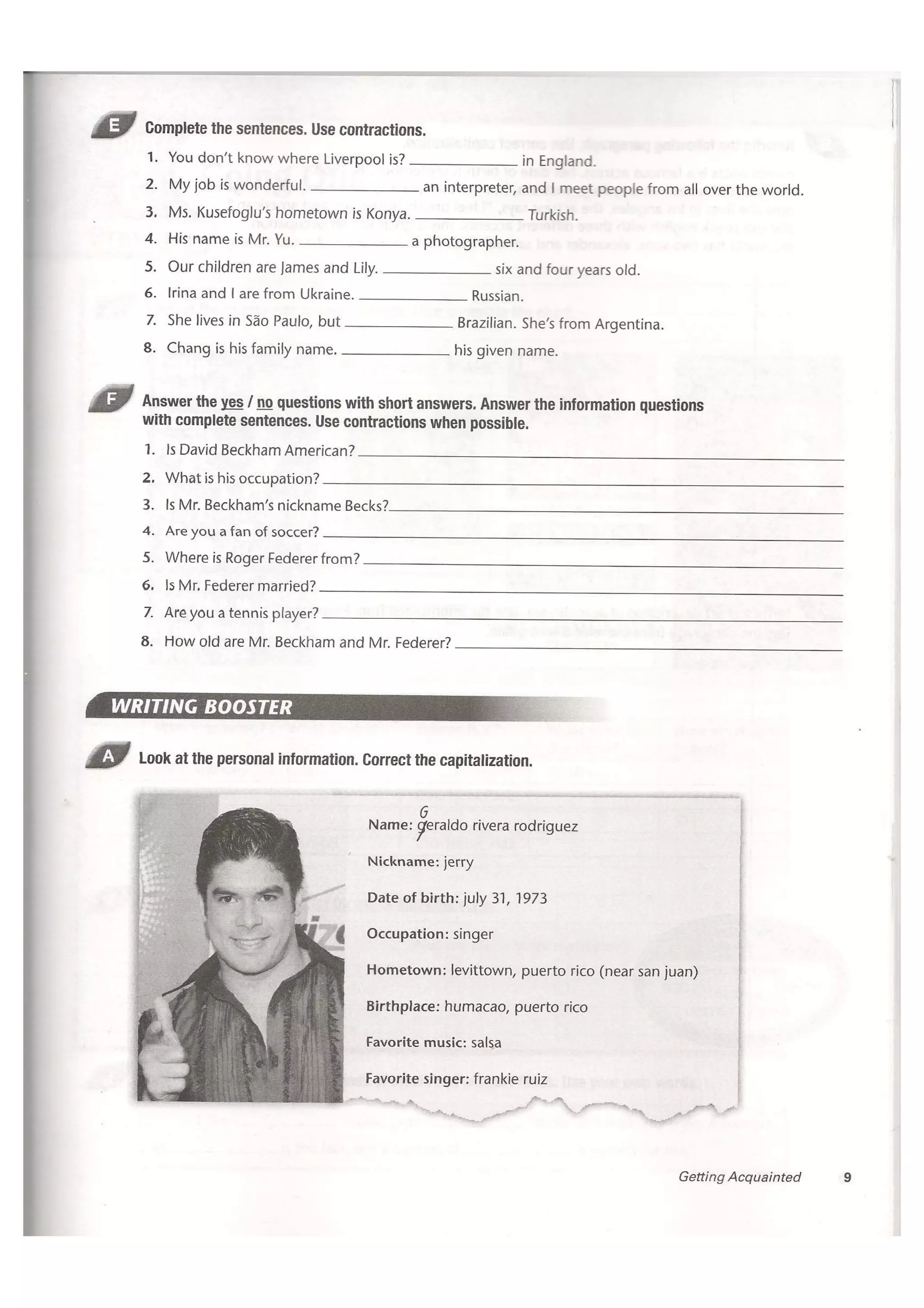 Top notch 1 second edition workbook | PDF