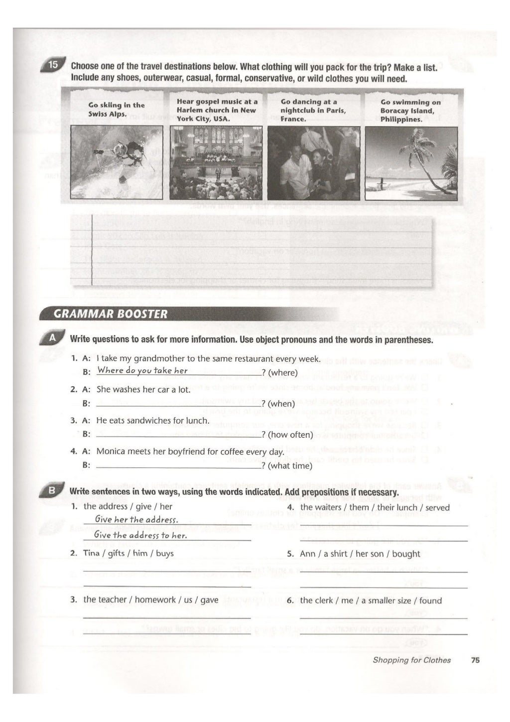 Top notch 1 second edition workbook