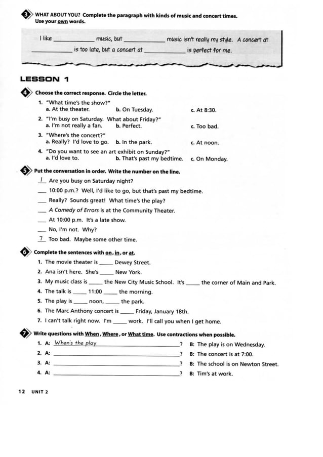 Top notch 1 workbook SECOND EDITION