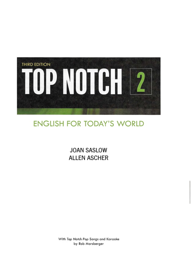 Top Notch 2 Third Edition pdf Top Notch 2 Third Edition pdf