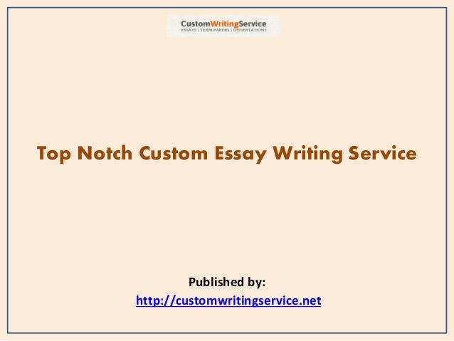 Custom writing service net