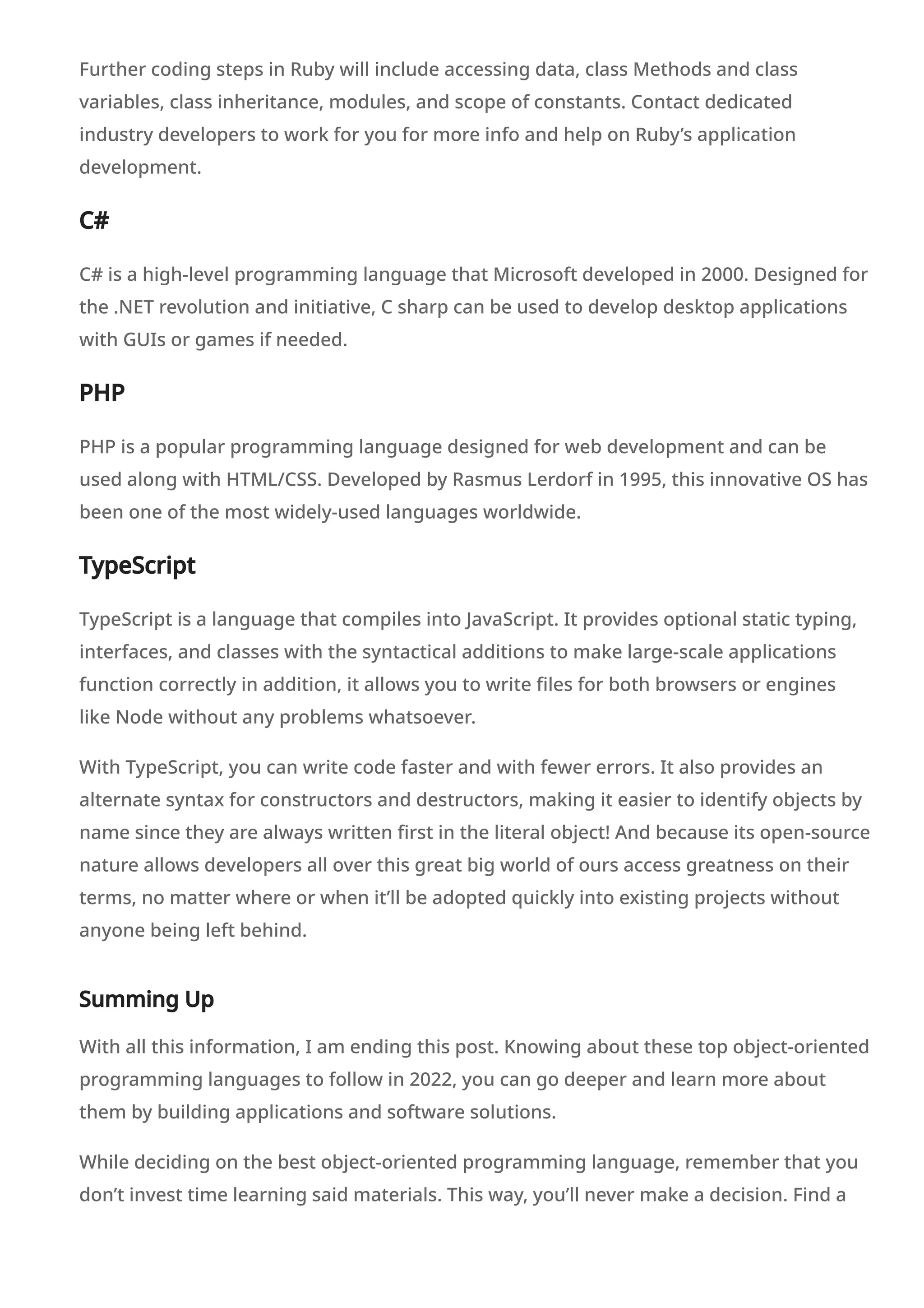 Top Object-Oriented Programming Languages To Follow In December 2022.pdf