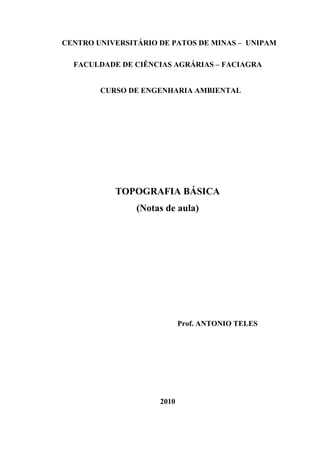 Aula Triangulacao Topografica-2019-I 11jun2019 21h00, PDF, Topografia