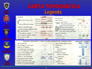 CARTA TOPOGRÁFICA Legenda 
