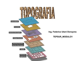 Ing. Federico Utani Donayres
TEPSUR_MODULO1
 