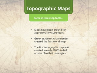 Comprehensive Guide to Understanding and Using Topographic Maps | PPTX