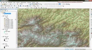 Topographic map -  topografik harita