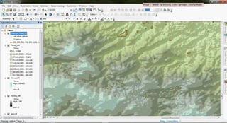 Topographic map -  topografik harita