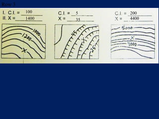 Topography Course Math Topographic Maps Notes | PPT