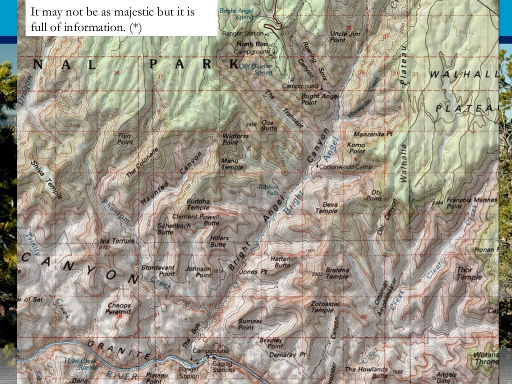 Topographic Maps Notes