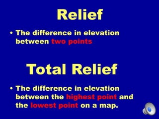 Difference In Elevation HPU NCS2200 Topographic maps powerpoint_le | PPTX