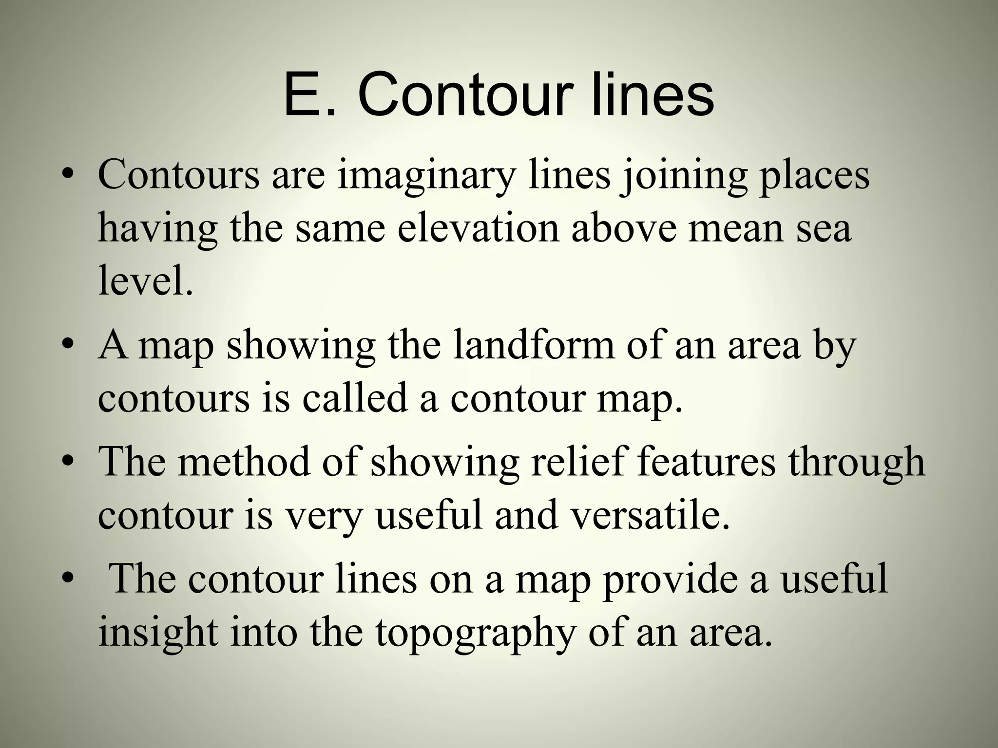 Topography and its representation | PPTX