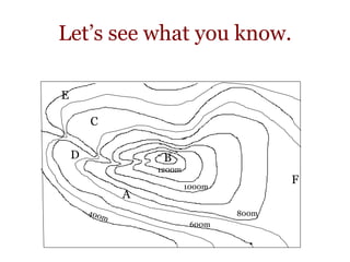 Let’s see what you know.
800m
1000m
1200m
A
B
C
D
E
F
600m
 