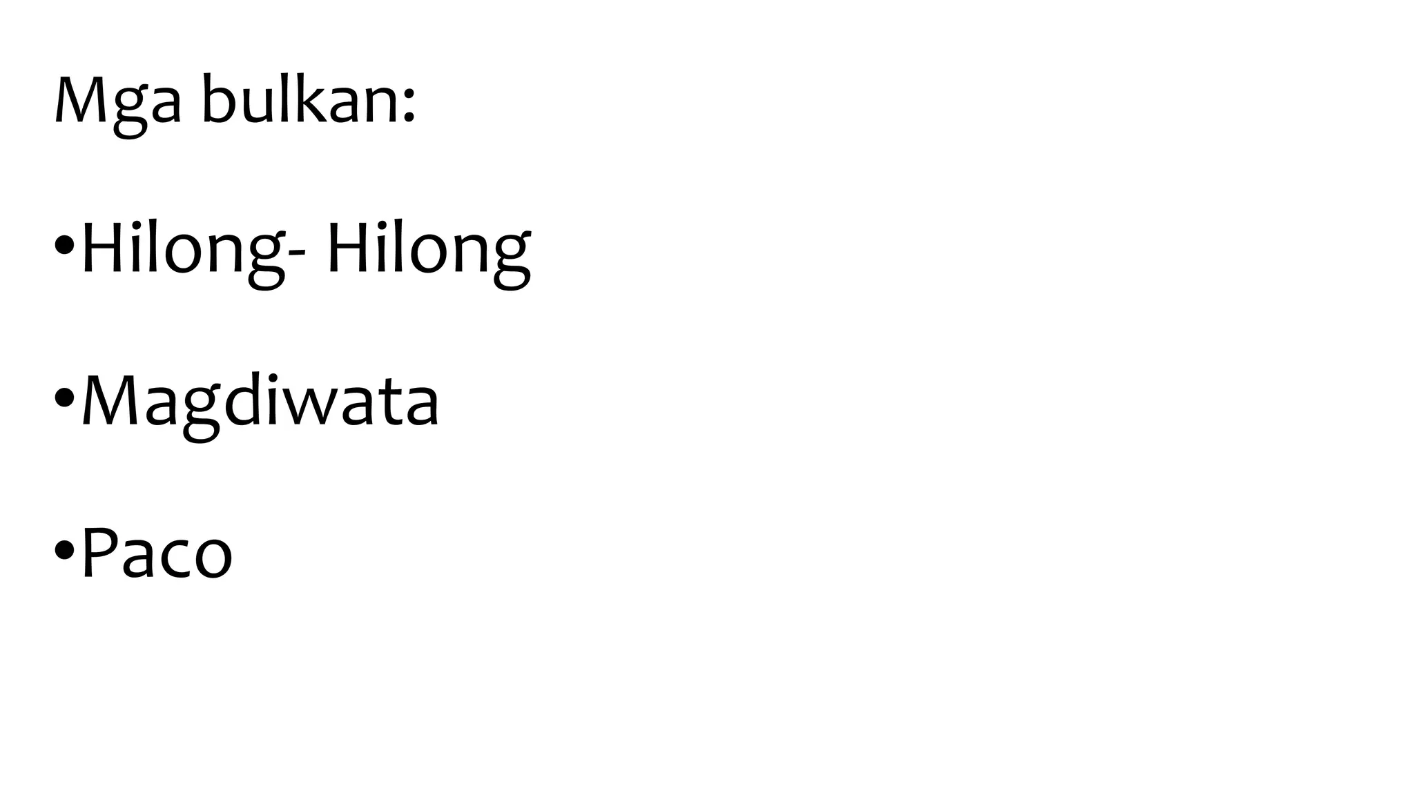 Topograpiya ng mga Rehiyon sa Mindanao | PPTX
