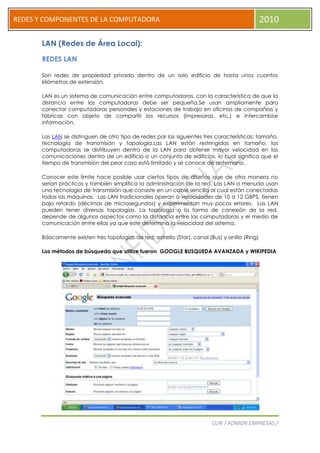 Topologías de red lan