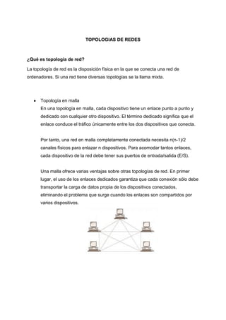 Topologias de redes