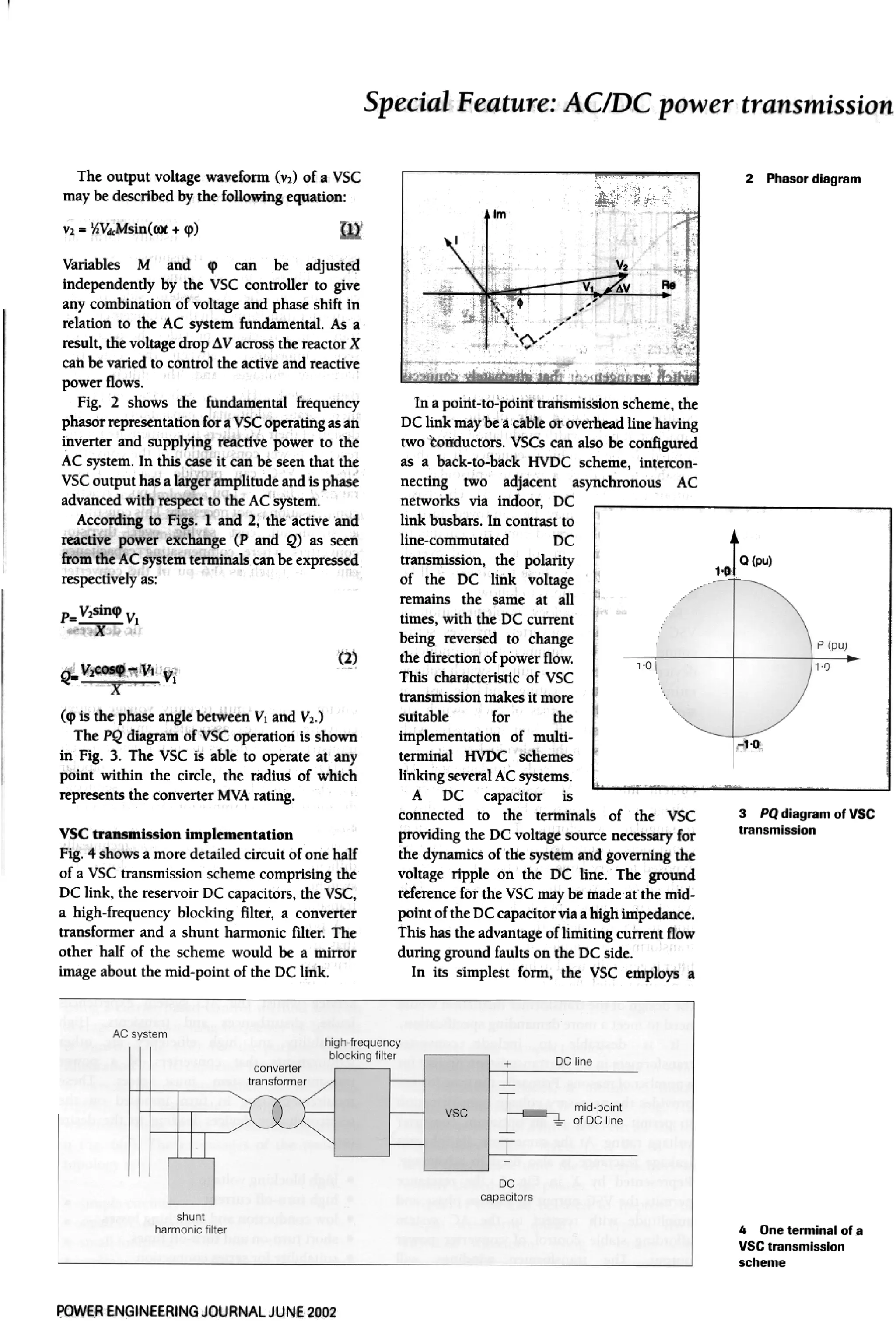 Topologies for vsc transmission | PDF
