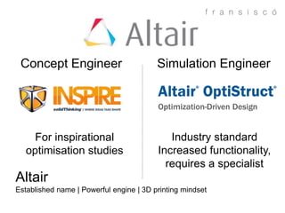 Topology Optimisation for 3D Printing | PPTX