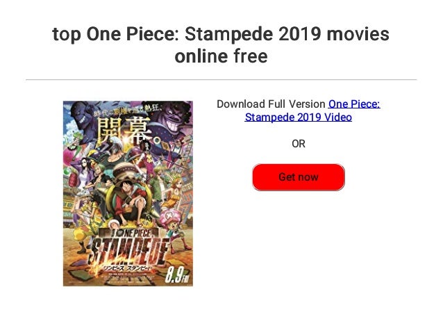 One Piece Stampede Online