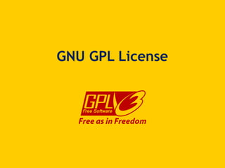GNU GPL License
 