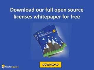 Download our full open source
licenses whitepaper for free
DOWNLOAD
 
