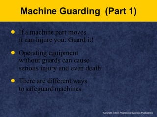 Machine Without Guarding Example Top Osha Violations | PPT