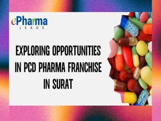 Top PCD Pharma Franchise in Surat - ePharmaLeads