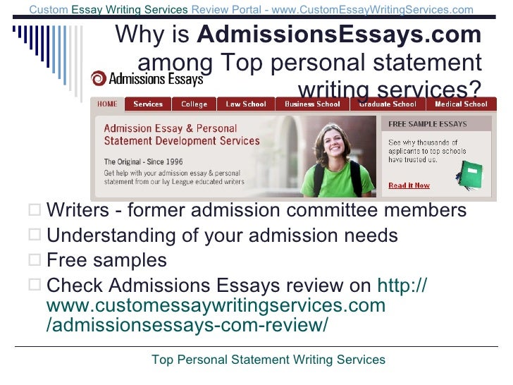 top personal statement writing services
