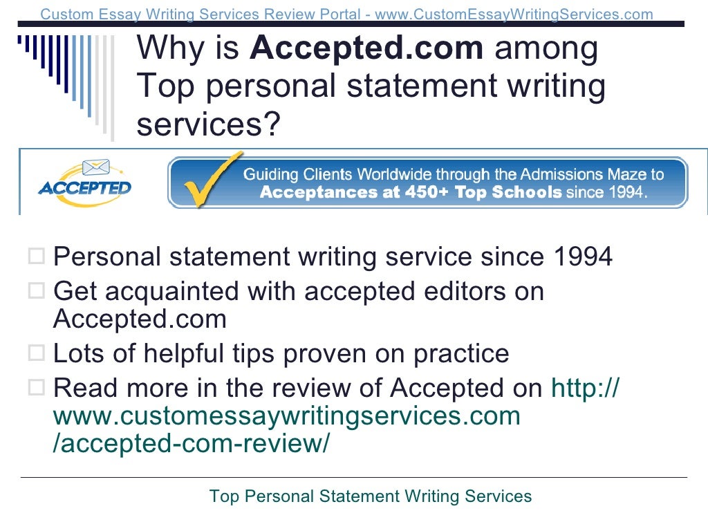 Top 3 The Best Personal Statement Writing Services in 