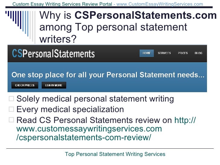 best personal statement writing services