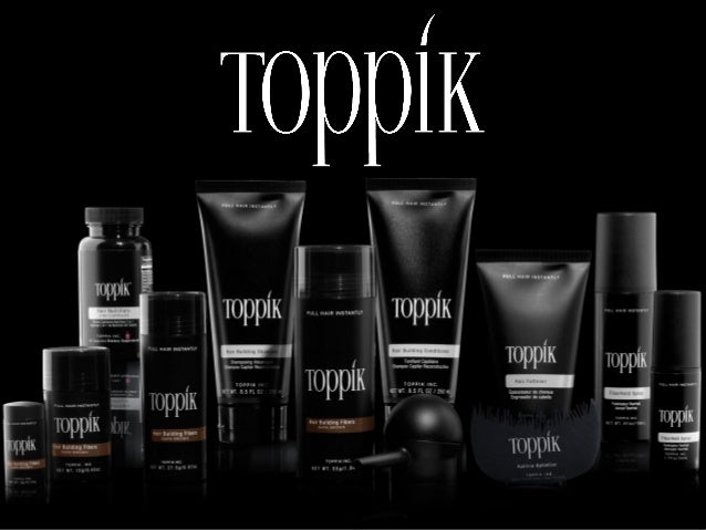 Toppik Hair Building Fibers - Cover up your hair loss!