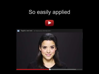 Toppik presentation with salon marketing