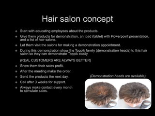 (Demonstration heads are available)