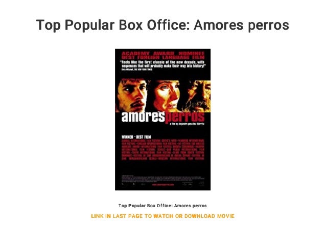 watch amores perros