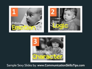 Sample Sexy Slides by: www.CommunicationSkillsTips.com
 
