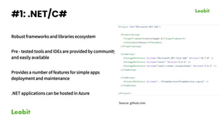 Top Programming Languages & Frameworks For App Development | PPT