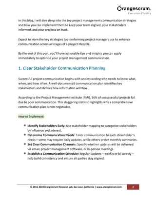 Top Project Management Communication Strategies and How to Implement ...