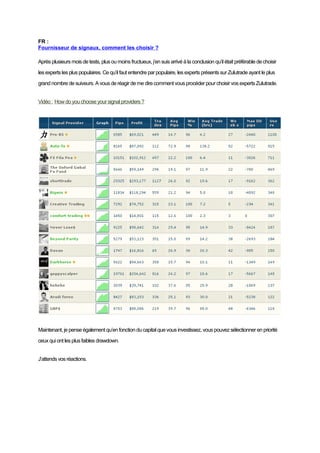 Top Providers Comment Les Choisir