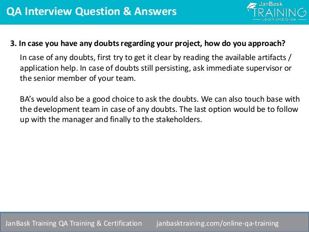 qa questions and answers