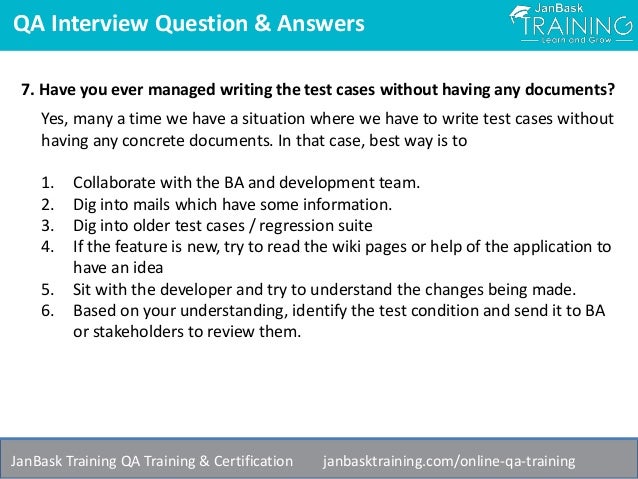situational testing interview questions